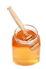 Image showing jar of honey