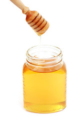 Image showing jar of honey