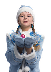 Image showing Snow girl