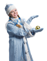 Image showing Snow girl