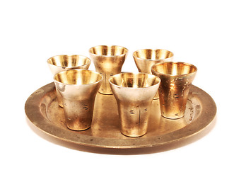 Image showing Wine-glasses for cognac