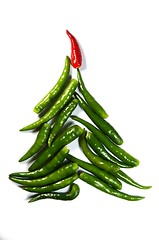 Image showing Chili New Year Tree