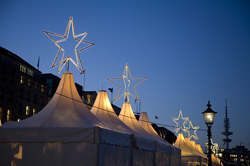 Image showing Christmas in Hamburg