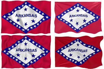 Image showing Flag of Arkansas