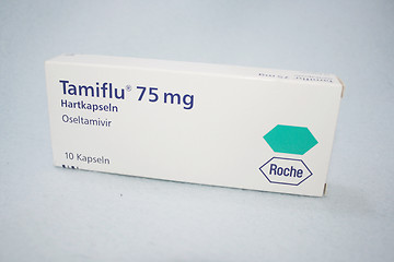 Image showing Tamiflu capsule