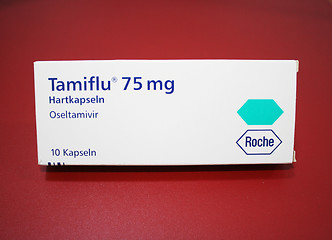 Image showing Tamiflu capsule