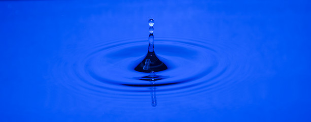 Image showing Waterdrop as a watertower