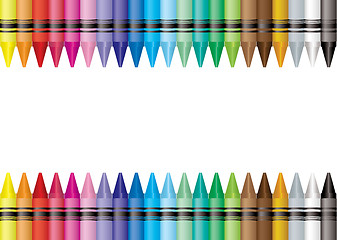 Image showing border crayon