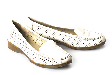 Image showing white shoes