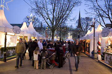 Image showing Christmas in Hamburg