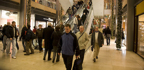 Image showing Christmas in Hamburg