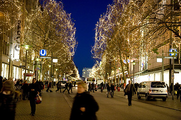 Image showing Christmas in Hamburg