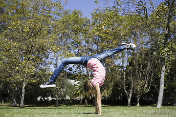 Image showing Portrait of Tween Girl