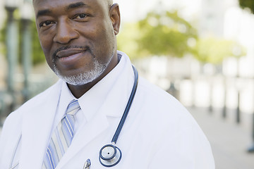 Image showing Doctor Smiling To Camera