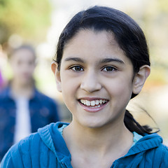 Image showing Portrait Of Tween Girl