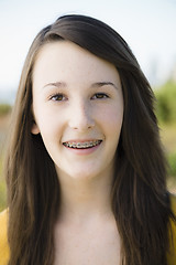 Image showing Portrait Of Smiling Teenage Girl