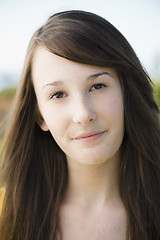 Image showing Portrait Of Teenage Girl