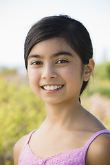 Image showing Portrait of Young Asian Girl