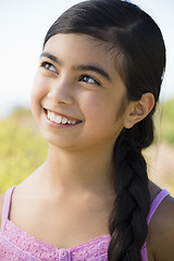 Image showing Portrait of Young Asian Girl