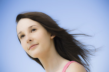 Image showing Portrait of Teen Girl