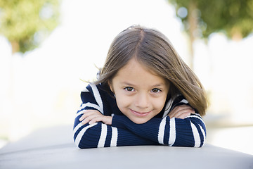 Image showing Smiling Young Girl