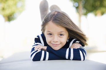 Image showing Smiling Young Girl