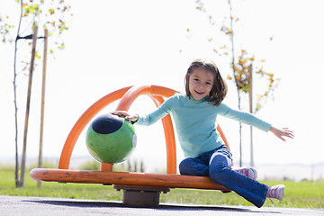 Image showing Girl in Park