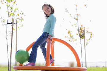 Image showing Girl in Park