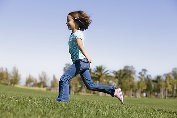 Image showing Girl in Park