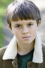 Image showing Young Boy in Park