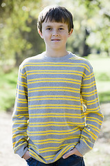 Image showing Young Boy in Park