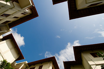 Image showing Underside view of constructions