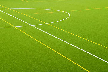 Image showing Football field