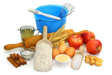 Image showing Baking ingredients