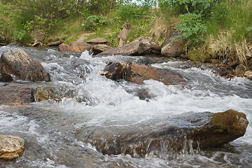 Image showing Mountain river