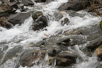 Image showing Mountain river