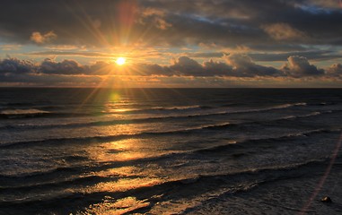 Image showing Baltic sea after storm