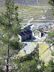 Image showing Deserted buildings. Amiantos. Cyprus