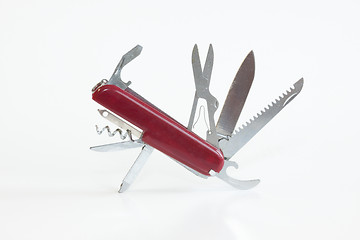 Image showing Red Pocket Utility Knife