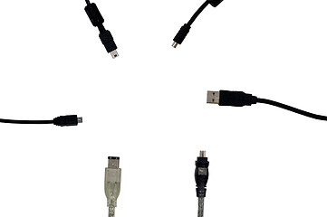 Image showing Computer cables 