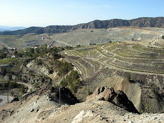 Image showing Amiantos mountains. Cyprus