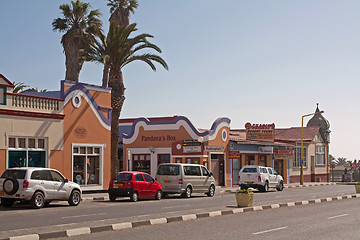 Image showing Swakopmund, a town on the coast