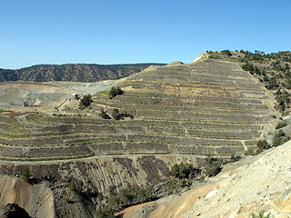 Image showing Mountains over Amiantos. Cyprus