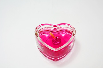 Image showing Love Candle