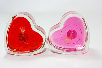 Image showing Love Candle