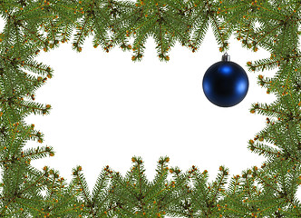 Image showing Christmas frame