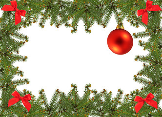 Image showing Christmas frame