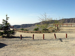 Image showing Mountain view stop. Amiantos. Cyprus