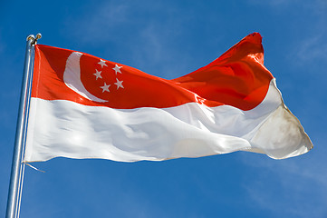 Image showing singaporean flag