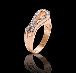 Image showing ring with diamond gems